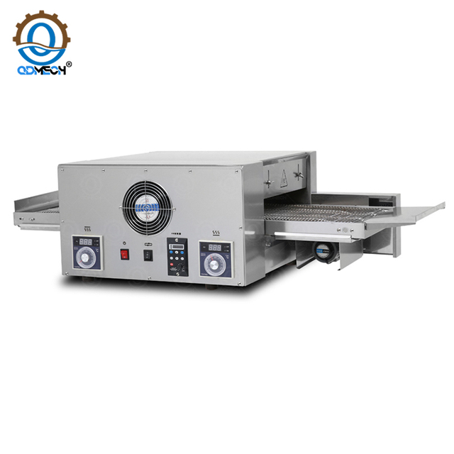 MI QDMECH Good Performance Automatic Gas Electric Conveyor Belts Pizza Oven