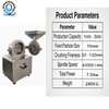 Stainless Steel Commercial Grain Spice Pulverizer Machine