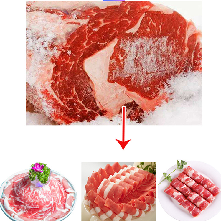 High Precision Automatic Frozen Meat Slicer