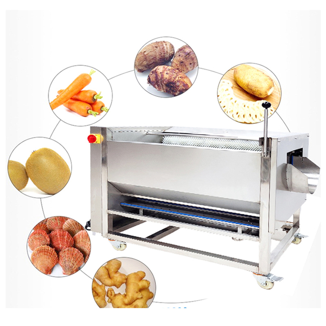 Automatic Potato Washing Brush Roller