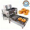 AM QDMECH Commercial Four Rows Automatic Electric Donut Machine Deep Fryer
