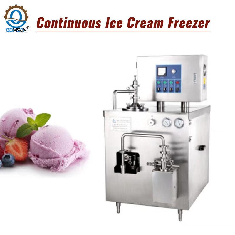 High Efficiency Commercial Stainless Steel Yogurt Ice Cream Freezer Machine 