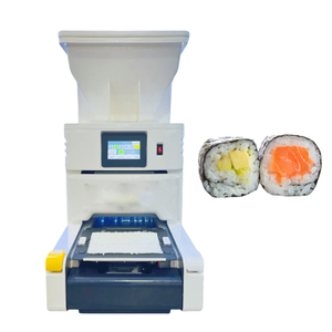 AM QDMECH Automatic Sushi Rolling Machine with Color Touch Screen and Adjustable Size