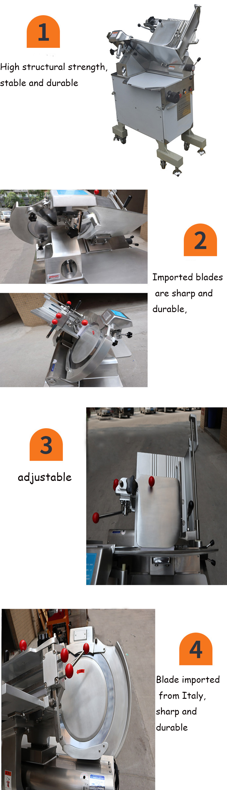 High Precision Automatic Frozen Meat Slicer