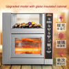 Commercial Automatic Rotating Electric Sweet Potato Roaster Corn Baking Machine for Street Food
