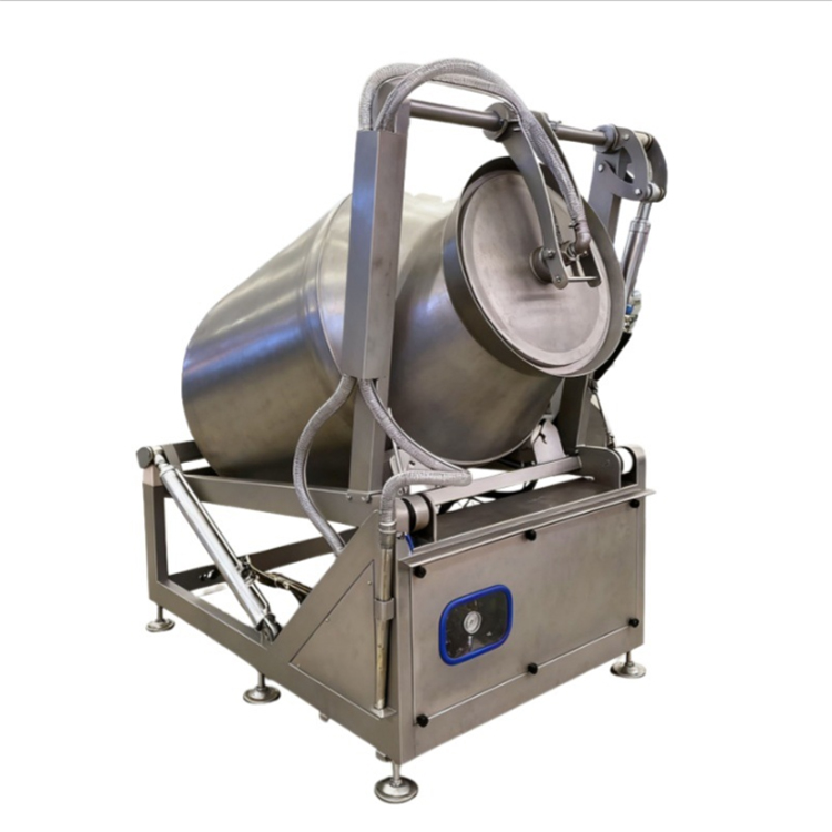 Stainless Steel Vacuum Meat Tumbler with Hydraulic Drive System