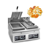 Commercial Electric Automatic Samosa Fryer Gyoza Frying Pan Fried Dumpling Cooking Machine For Restaurant