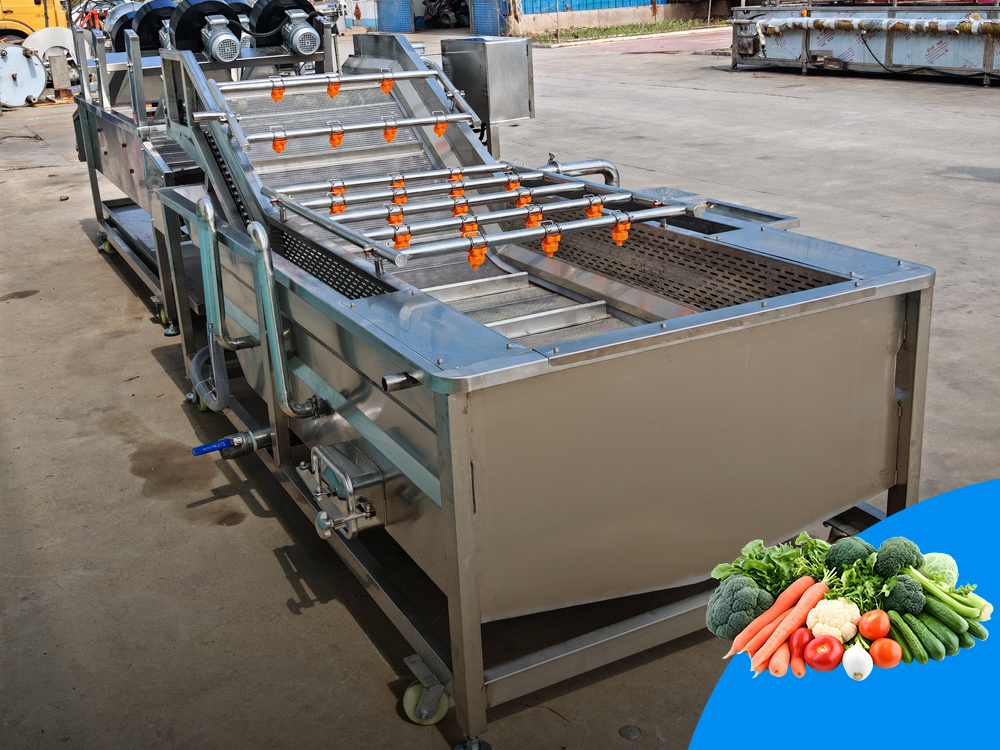  Fruit And Vegetable Cleaning And Drying Line 