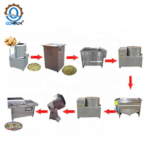 QDMECH China Factory Supply Small French Fries Production Line Hot Sale Potatoes French Fries Production Line with Cheap Price