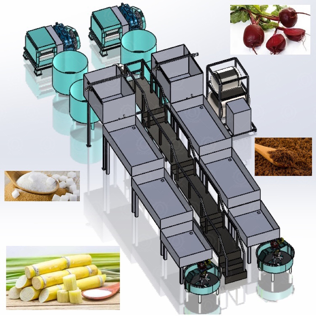 High Quality White Brown Sugar Making Line