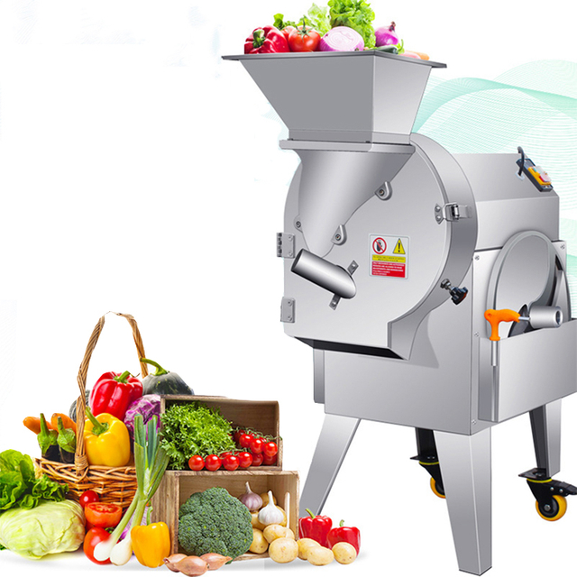 Automatic Vegetable Cutting Machine