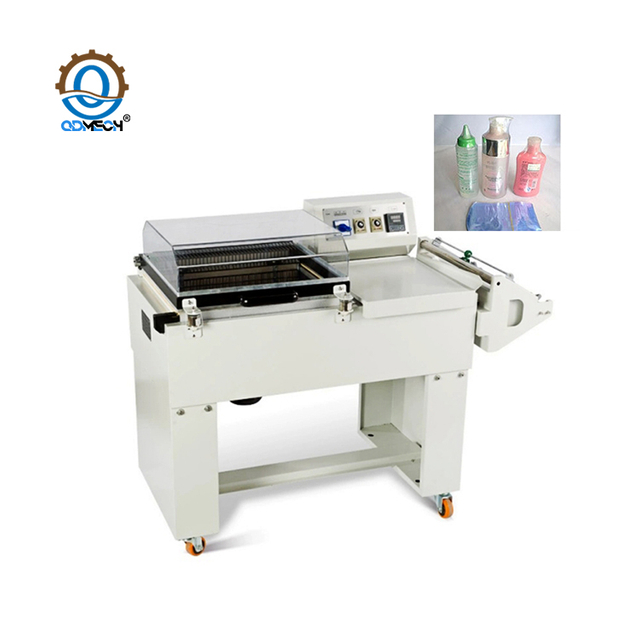 Film PVC PP POF 2 in 1 Sealing Cutting Heat Shrink Wrapping Machine