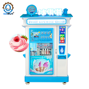 High Capacity Touch Screen Ice Cream Vending Machine