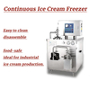 High Efficiency Commercial Stainless Steel Yogurt Ice Cream Freezer Machine 