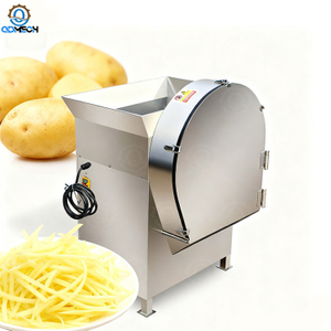 Large-scale Stainless Steel Fruit and Vegetable Slicing and Shredding Machine 