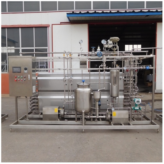 Automatic High Efficiency Shell-and-tube UHT Sterilization Production Line