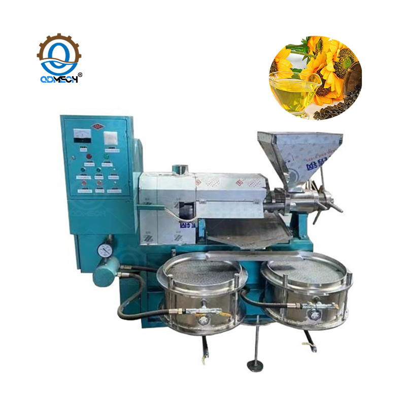 Industrial Grade Food Processing Factory Use Vertical Oil Press Machine