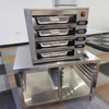 QDMECH New Design Burger Patty Counter Top Warming Cabinet China Factory Supply Warm Holding Food Cabinets With Low Price