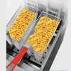 QDMECH China Factory Supply Electric Deep Fryer with Auto Lift Professional Automatic Deep Fryer with Basket Lift for French Fries