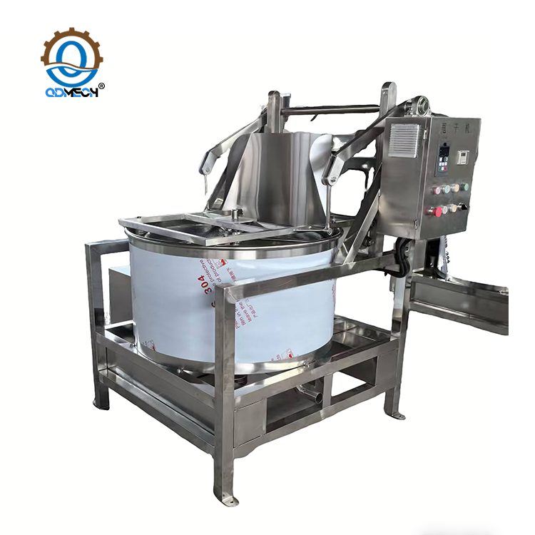 High Efficiency Fruit Vegetable Fried Snack Centrifugal Dehydration Deoiling Machine
