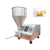 AM QDMECH Commercial Automatic Cream Filling Machine Jam Paste Depositor for Cake Puff Donut Bakery Equipment 