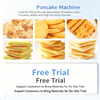 High-Quality Professional Service Pancake Biscuit Making Machine