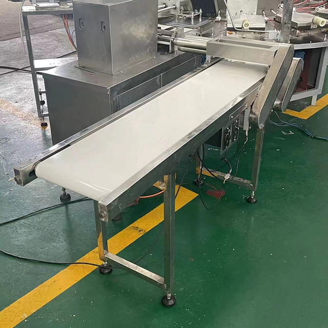 AM QDMECH Automatic Egg Roll Production Line with Mixing Baking and Rolling System for Snack Factory