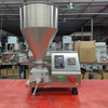 AM QDMECH Commercial Automatic Cream Filling Machine Jam Paste Depositor for Cake Puff Donut Bakery Equipment 
