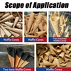 Automatic Ice Cream Cone Molding Machine - Customizable Size Thickness