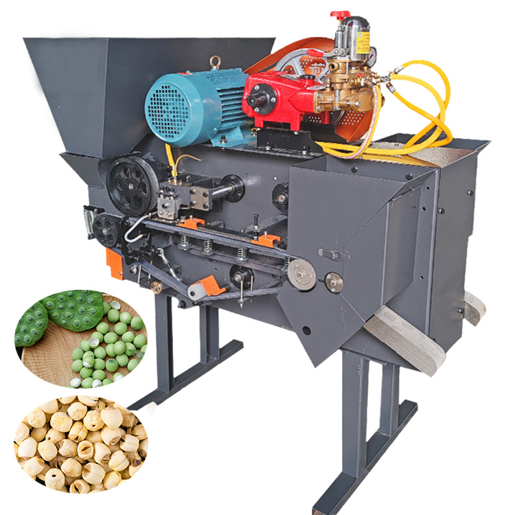 High Efficiency Automatic White Lotus Seed Peeling and Dehulling Machine