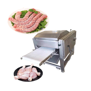 Automatic Chicken Neck Peeling Machine for Poultry Processing High Efficiency Duck Neck Skin Remover