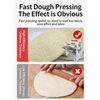 High Speed Pizza Crust Maker Machine Uniform Shaping Anti-stick Design 