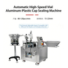 Automatic Stainless Steel Oral Liquid Vial Single Head Capping Machine Vial Sealing Machine Bottle Capper