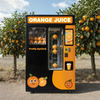 Orange Juice Vending Machine Large Capacity Fresh Squeeze Commercial Juice Dispenser Equipment