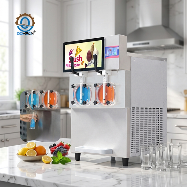 Fresh Mode Single Double Triple Cylinder Slush Machine