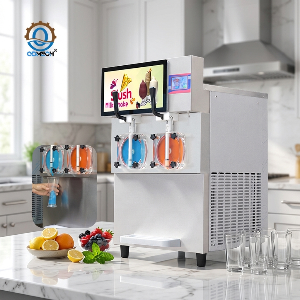 Fresh Mode Single Double Triple Cylinder Slush Machine