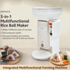 Compact Low Maintenance Multifunctional Rice Ball Forming Machine