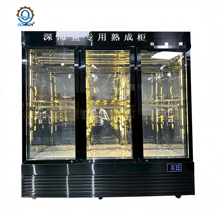 AM Stainless Steel Dry & Wet Aging Freezer for Premium Beef and Deep-Sea Fish