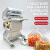 Bread Toast Packaging Fan-Shaped Flower Tying Machine