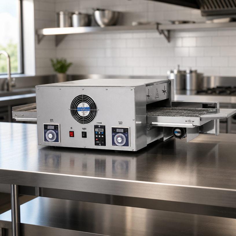 Commercial Electric Conveyor Pizza Oven