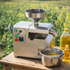 Commercial Peanut Sunflower Oil Presser Machine Intelligent Temperature Control 