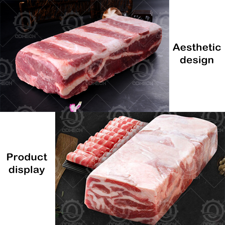 Automatic Meat Shaping Machine for Beef Bricks Chicken Fillet and Fatty Beef Rolls Hydraulic Press Forming Equipment