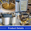 Fully Automatic Pneumatic Pizza Dough Press Machine Flatbread Naan Bread Former Roti Chapati Maker