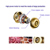 Stainless Steel Bone Cube Cutter Meat Cube Cutting Machine