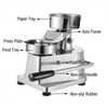 Commercial Household Manual Meat Patty Forming Machine