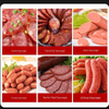 Industrial Grade Vacuum Stuffer 304 Stainless Steel High Capacity Sausage Meat Filling Machine