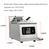 High-Efficiency Microcomputer Control Deep Fryer with Movable Oil Tank and Safety Flip-Top Design