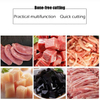 Frozen Meat Dicing Machine Commercial Meat Cubing Equipment Stainless Steel High Speed Meat Cube Cutter