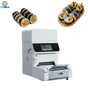 Fully Automatic Compact Sushi Rolling Machine Round Sushi Roll Making Equipment