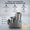 Automatic Potato Peeling and Slicing Machine for Business